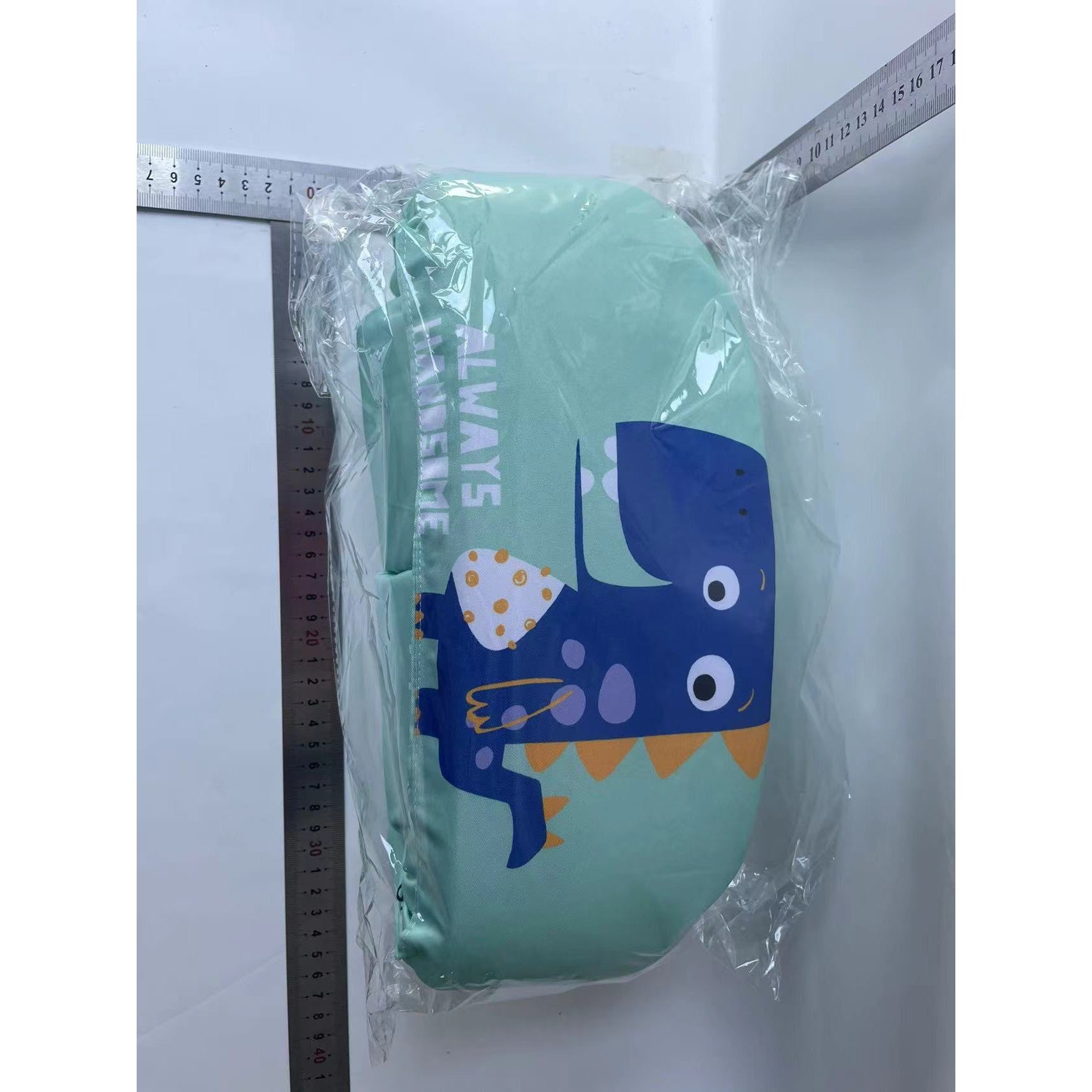 Vesta de salvare pentru copii cu aripioare de inot, Kaveny, Verde, Model dragon