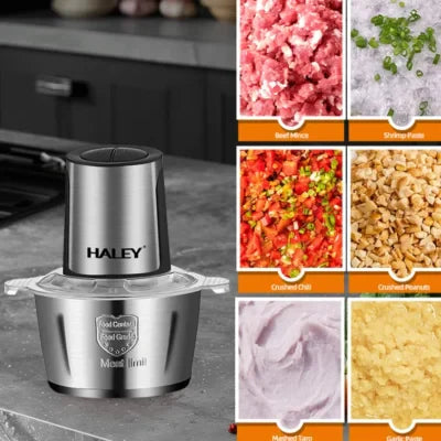 Blender Haley HY-1228 – Putere de 500W si vas de sticla de 2L pentru mixare eficienta