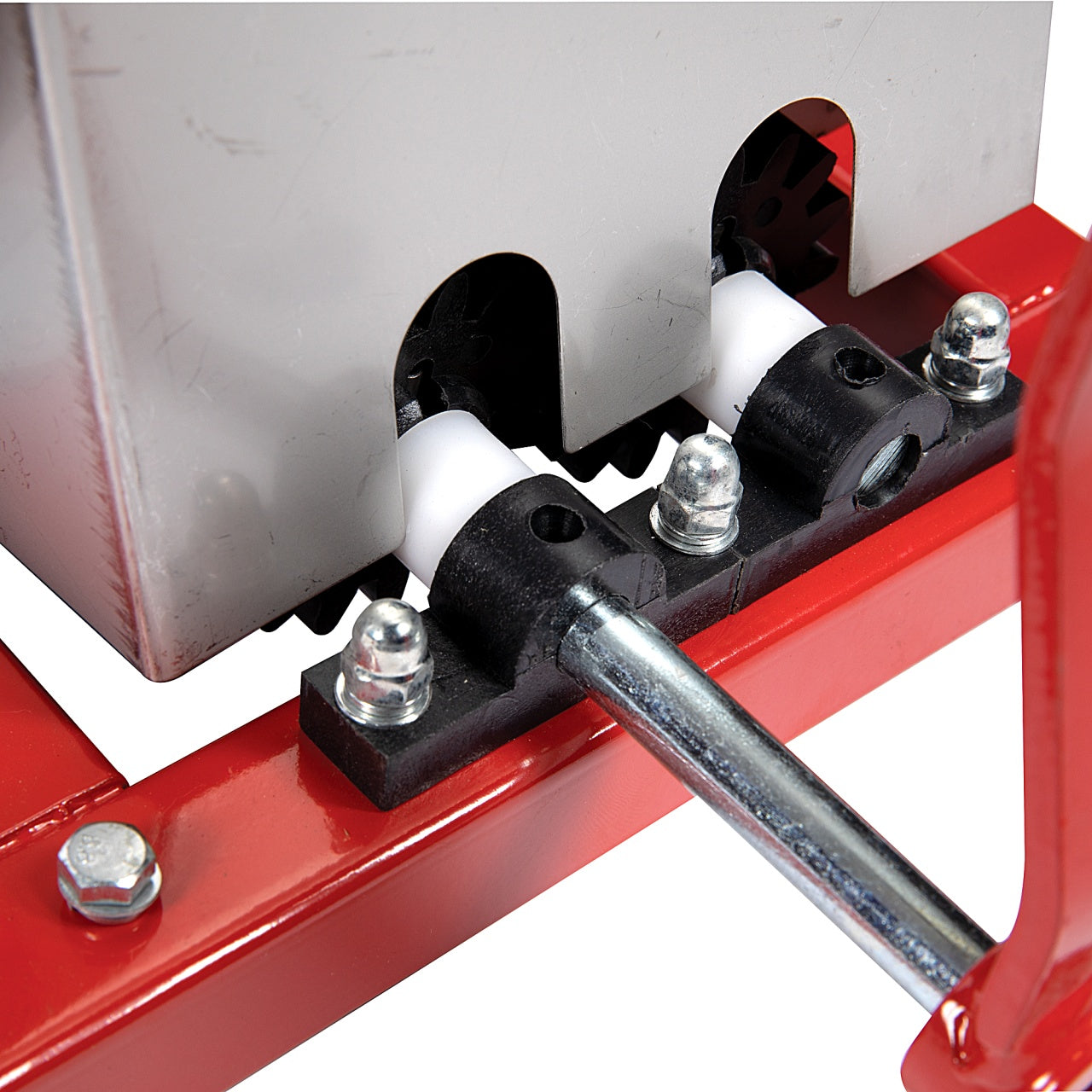 Zdrobitor manual de fructe cu role si cuva INOX